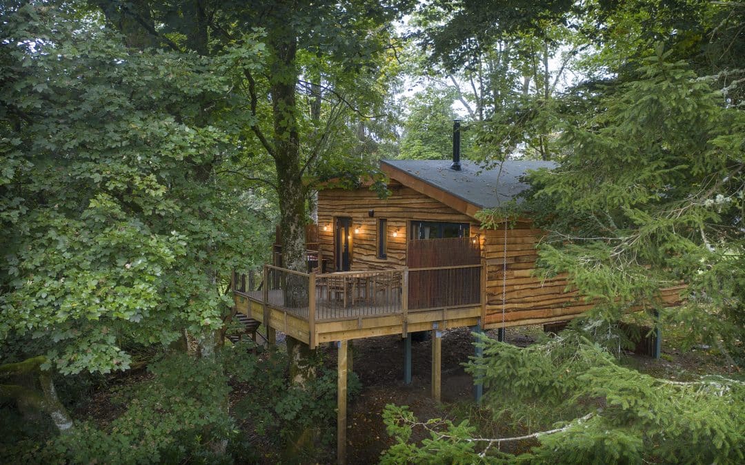 The Treehouses at Lanrick, Perthshire, 5 Treehouses, Each Sleeps 2-4