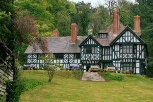 Rowden Abbey, Herefordshire, up to 20 guests Front Aspect