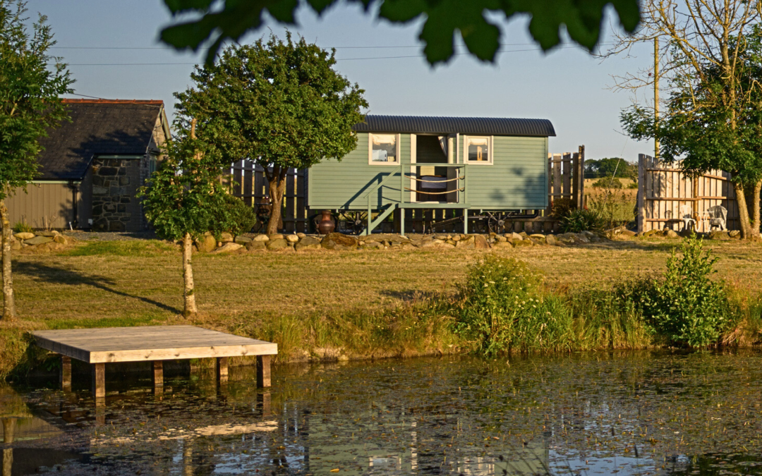 Brook Cottage Shepherd Huts, each sleeps 2