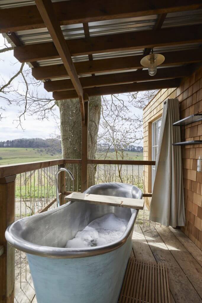 Wild Escapes, Hampshire, 4 Treehouses sleeps 2-4 d2bad2e4 7562 4f18 9032 71633dca05e4 the fallow bath 1000x1500 700