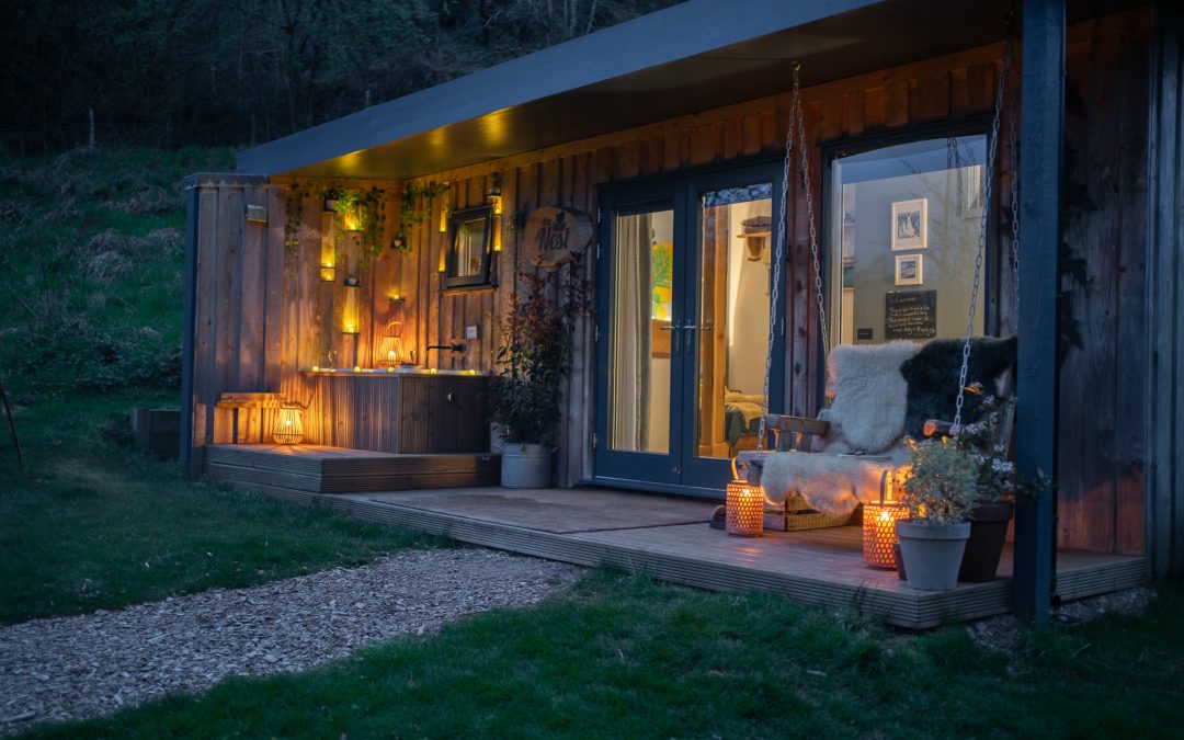 The Roost Luxury Cabins, The Forest of Dean, 2 cabins, each sleeps 2