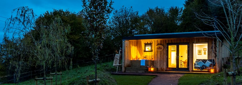 The Nook at The Roost http://theroostglamping.co.uk/