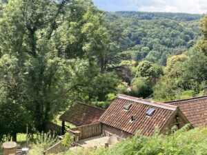 Owls Nest Hideout, The Wye Valley, Sleeps 2 owls next hideout from above 2