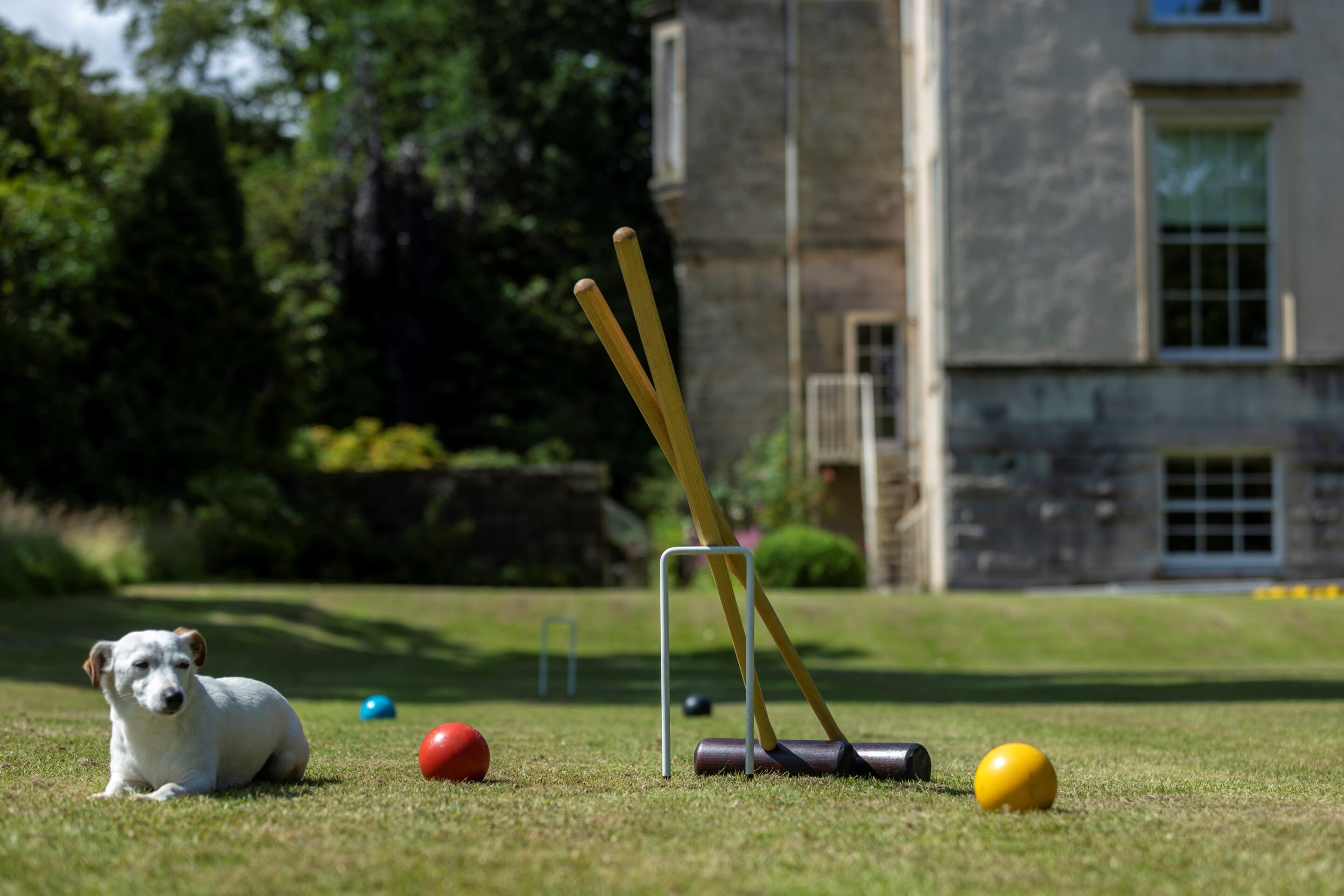 Broich House BOTHY 1 Croquet Lawn 7O7A7576 Photograph by Angus Bremner©