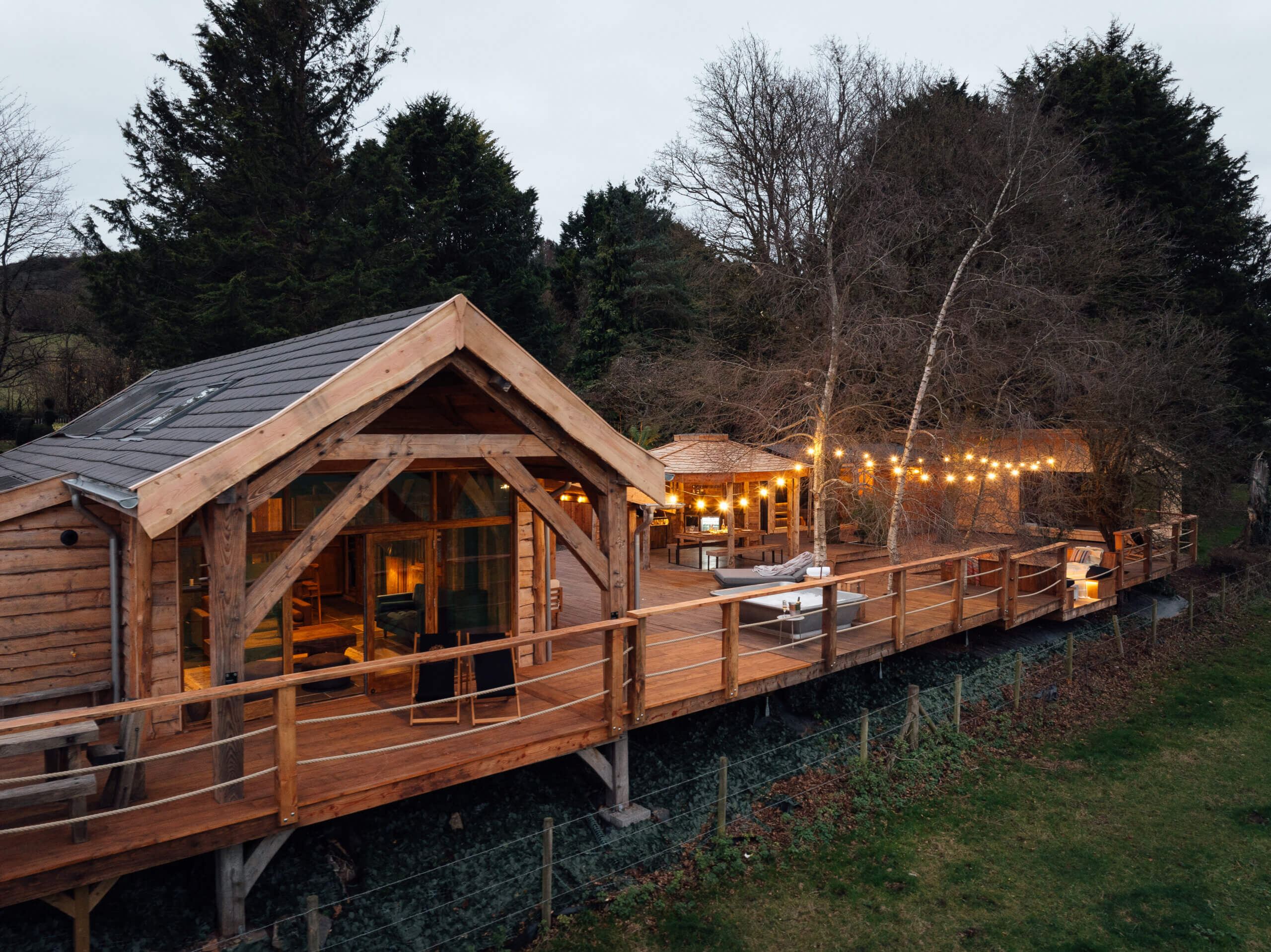 Camelot Cabin at The Orchard at Fenny Castle