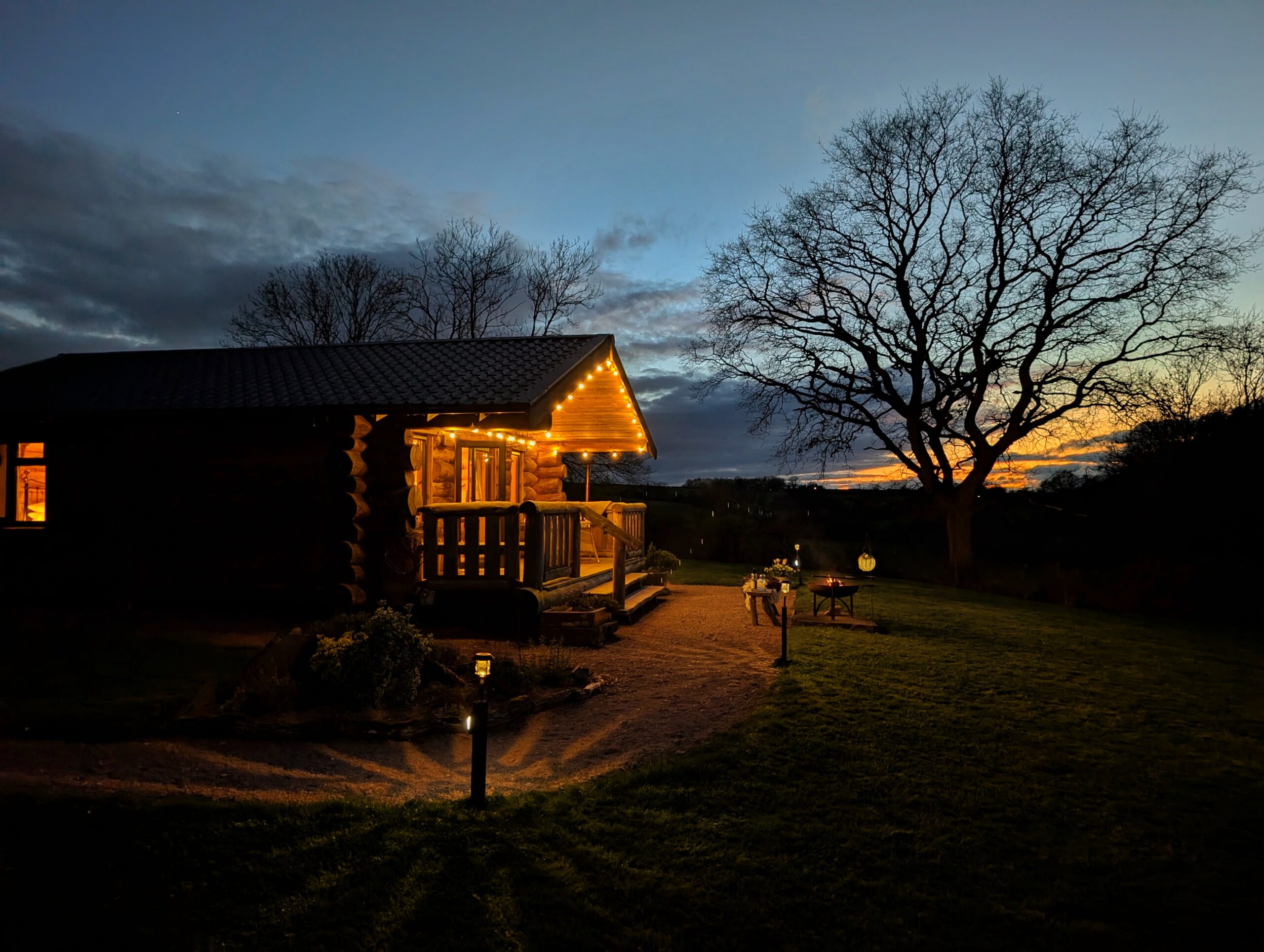 Tedstone Log Cabins in Herefordshire